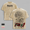 Legendary Saiyan Vintage Washed T-Shirt – Oversized Heavyweight Cotton Anime Graphic Tee