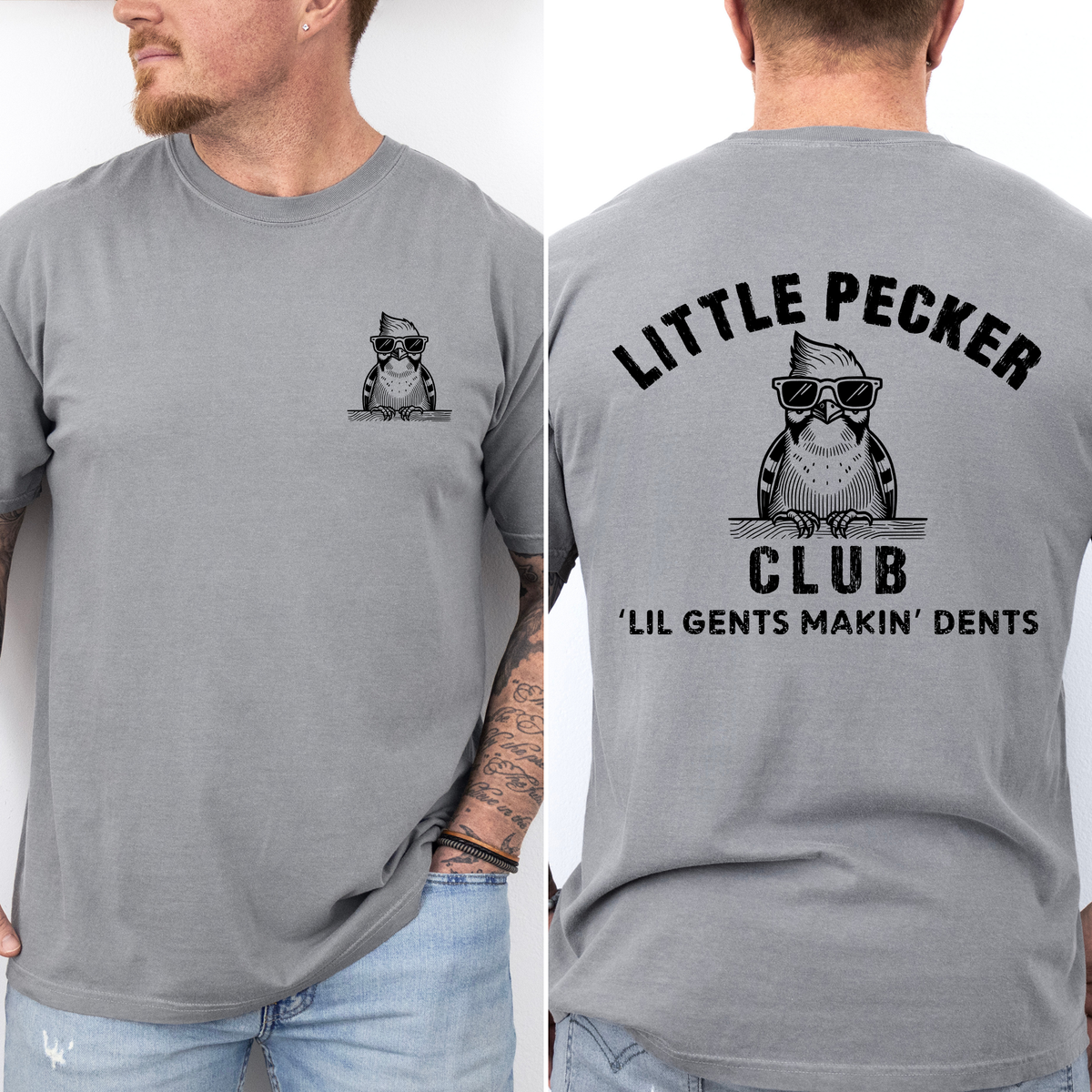 Little Pecker Club Official Father's Day For Dads Premium Limited Edition Comfort Colors Tee