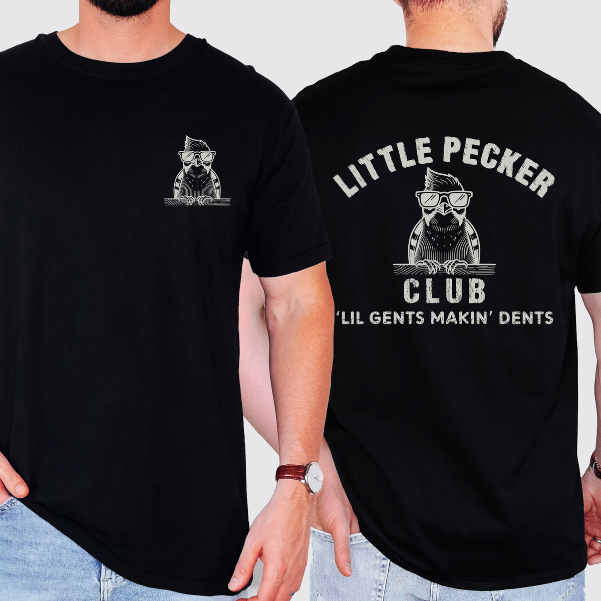 Little Pecker Club Official Father's Day For Dads Premium Limited Edition Comfort Colors Tee