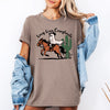 Long Live Cowghouls Cowgirls Western Halloween Spooky Cowgirl Parade Festival Graphic Tee