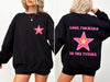 Look Forward To The Future Retro Aesthetic Y2K Graphic Design Inspired Sweatshirt