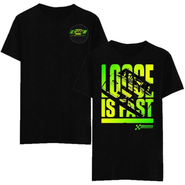"Loose Is Fast" Vintage T-Shirt - Retro Racecar Style, Funny Streetwear for Men & Women
