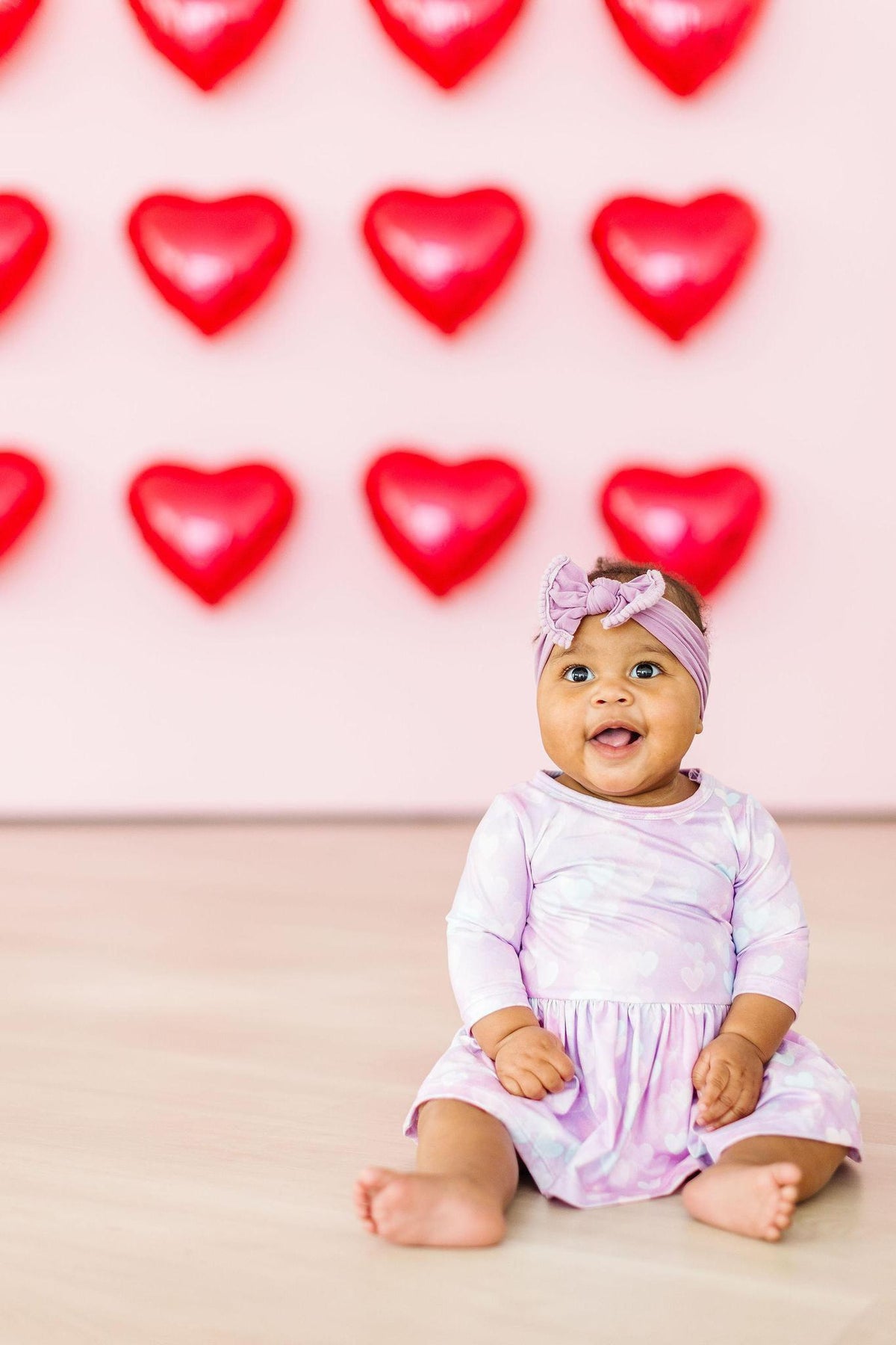 Love Story 3/4 Sleeve Twirl Bodysuit