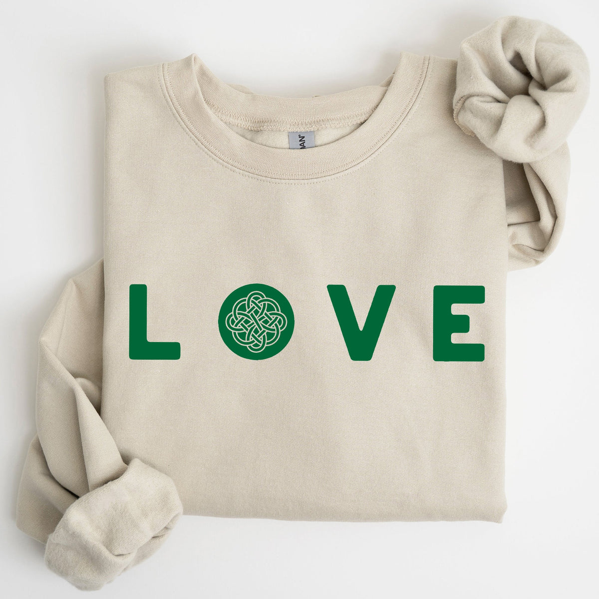 Love Celtic Ireland St Patrick's Day Celtic Heritage Pride Celebration For Irish Lovers Sweatshirt