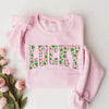Lucky Clover Sweatshirt: Cute St. Patrick’s Day Green Shamrock Crewneck