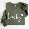 Lucky Shamrock St Patrick's Day Cozy Festive Celtic Celebration Edition Keepsake Sweatshirt
