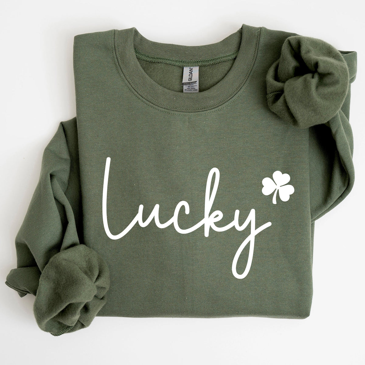 Lucky Shamrock St Patrick's Day Cozy Festive Celtic Celebration Edition Keepsake Sweatshirt
