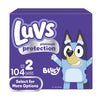 Luvs Platinum Protection Baby Diapers Size 2, 104 Count