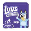 Luvs Platinum Protection Baby Diapers Size 4, 28 Count