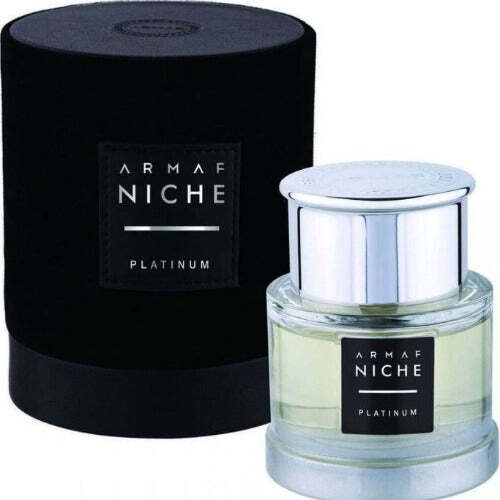 Armaf Niche Platinum Eau de Parfum Spray 3.4 oz for Men