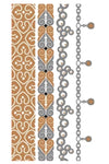 Tattoo Gold Combo- Bracelets