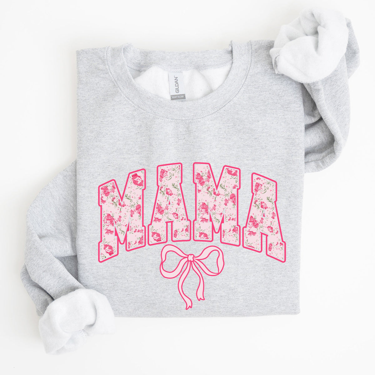 Mama Coquette Pink Bows Trend Girly Soft Girl Era Capsule Edition Line Sweatshirt