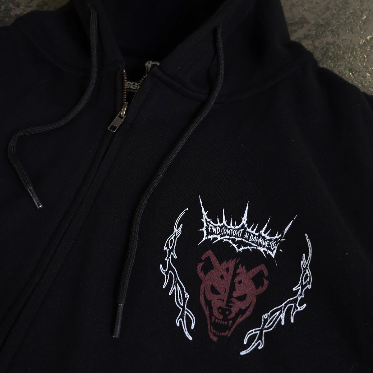 Mantra Zip Up Hoodie