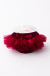 Maroon Ruffle Tutu Bloomer