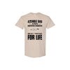 Men's Casual Letter Print T-Shirt - Soft Polyester Crew Neck, Everyday Stylish Apparel