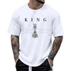 Men's Chess Shirt Graphic Tee - Designer Printed Urban Streetwear T-Shirt