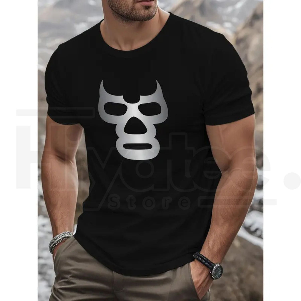 Men's Fully Printed Short-Sleeve T-Shirt – Summer Casual Full Coverage Tee