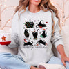 Merry Catmas Christmas Cat Lover Santa Pets Cozy Festive Holiday Cheer Sweatshirt