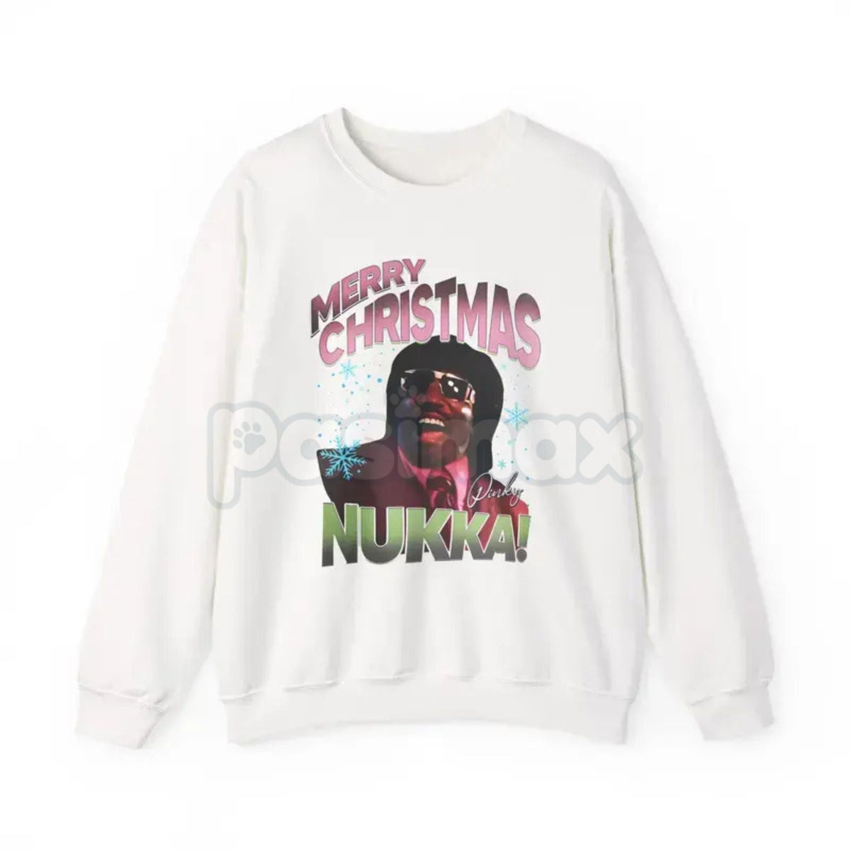 Merry Christmas Nukka Sweatshirt | Friday After Next Movie Quote Holiday Comedy Gift | Unisex Crewneck Fleece Jumper