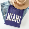 Miami Football Game Day Tailgate State University College Big Game Touchdown Comfort Colors Tee
