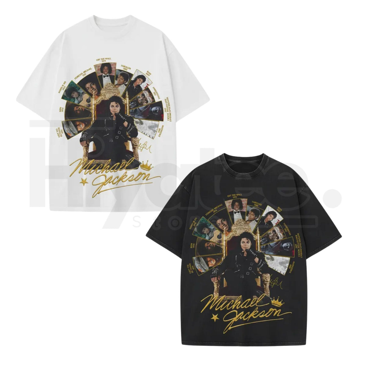 "Michael Jackson Retro" – Vintage King of Pop Unisex Graphic Top