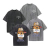 Michelob Ultra American Dog Vintage Washed T-Shirt – Retro Beer & Golden Retriever Graphic Tee, Lightweight Cotton Summer Top