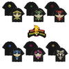 Mighty Morphin Power Rangers T-Shirt – Green, White, Red Ranger Washed Cotton Tee