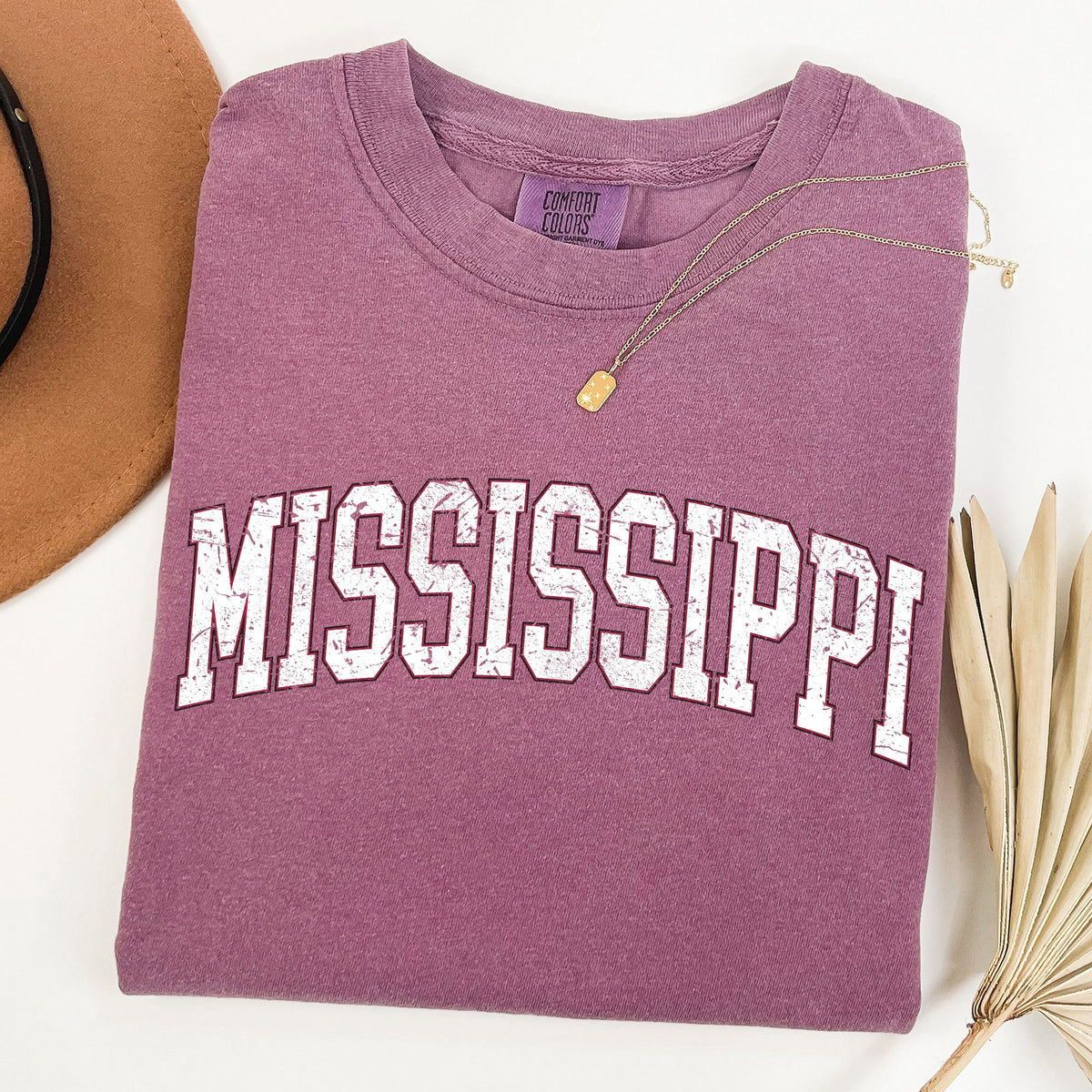 Mississippi State Football Game Day Tailgate Party University Pride Comfort Colors Tee