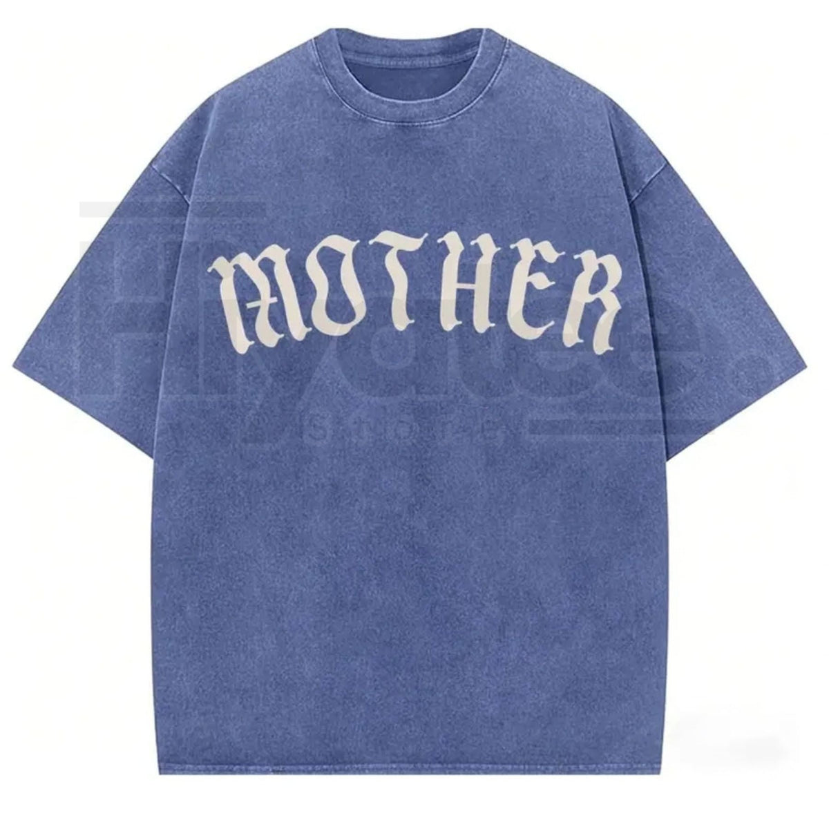 Mother Gothic Graphic T-Shirt – Old English Oversized Alternative Streetwear Tee