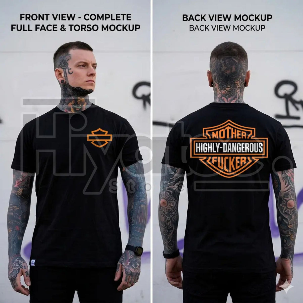"Mother Highly Dangerous" – Bold Outlaw Biker Style Unisex Graphic Top