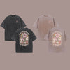 Motherhood Vintage Washed T-Shirt – 230G Heavy Cotton Double-Sided Graphic Tee