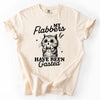My Flabbers Have Been Gasted, Flabbergasted Cat Sass And Sarcasm Comfort Colors Tee
