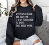 My People Skills Sarcastic College Humor Graphic Edition Bold Text Typography Style Sweatshirt