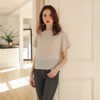 Women's Crewneck Tee in White