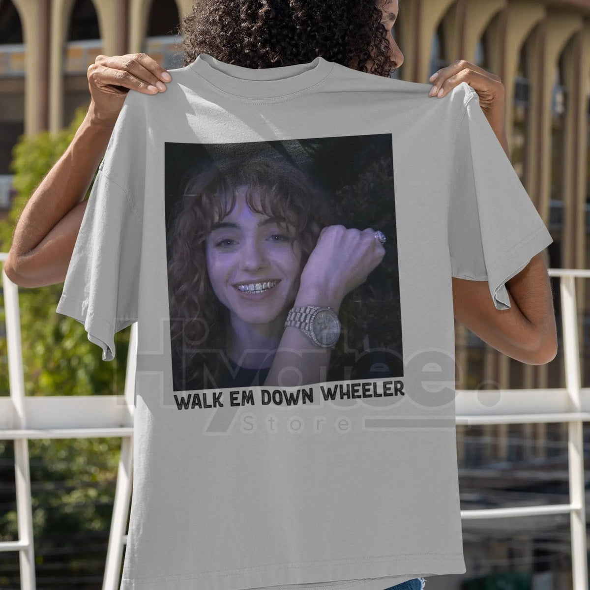 Nancy Wheeler "Walk 'Em Down" T-Shirt – Stranger Things Fan Graphic Tee