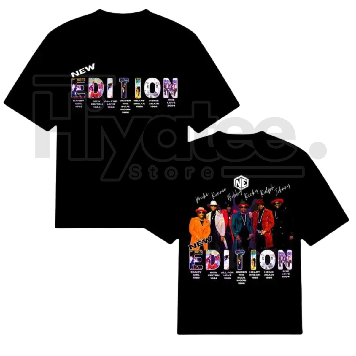 "New Edition Way Tour 2026" Inspired T-Shirt – R&B Legends Concert Tribute Tee