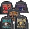 New Retro Style Varsity All Team Football Sweatshirt – Vintage Fan Crewneck