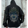 Nordic Gods Pullover Hoodie – Yggdrasil World Tree Back Design, Warm Fleece Sweater, Viking Mythology Apparel for Men