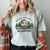 Nothing Runs Like A Reindeer Deere Christmas Tractor Farm Life Comfort Colors Tee