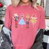 Nutcracker Ballet Christmas Ballerina Dance Art Illustration Design Graphic Comfort Colors Tee