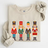 Nutcrackers Christmas Classic Winter Decorations Holiday Ornament Scene Sweatshirt
