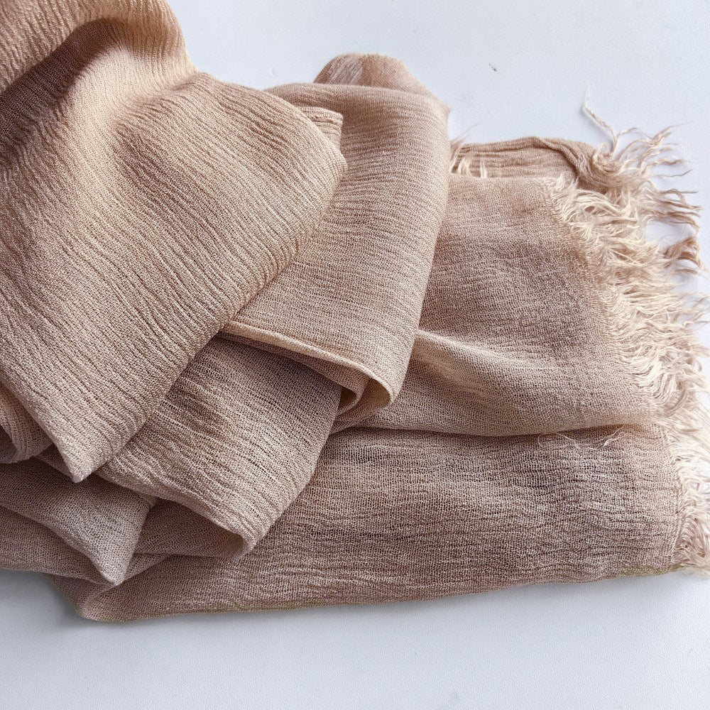 Cotton Tassel Hijab | Crepe Tassel Hijab (MH086)