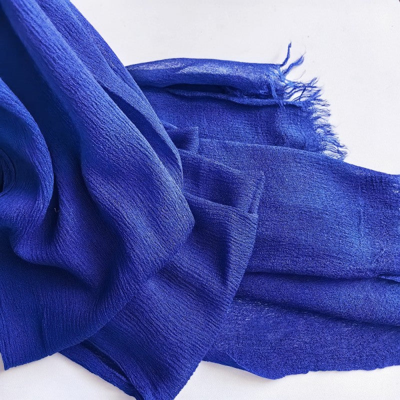 Cotton Tassel Hijab | Crepe Tassel Hijab (MH086)