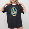 Snow White Spooky Princess Skeleton Witch Halloween Meme Costume Comfort Colors Tee