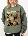 Long Live Halloween Pumpkin Spooky Skeleton Funny Witch Aesthetic Meme Halloween Costume Sweatshirt