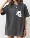 Dandelion Skull Spooky Skeleton Witch Halloween Costume Meme Funny Graphic Comfort Colors Tee