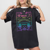 Spirit Board Ouija Skeleton Spooky Witch Halloween Meme Horror Night Vibes Comfort Colors Tee