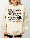 Twist The Bones Cat Skeleton Spooky Ghost Witch Meme Halloween Costume Funny Aesthetic Sweatshirt