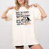 Twist The Bones Cat Skeleton Spooky Ghost Witch Halloween Graphic Comfort Colors Tee