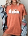 Horse Ghost Farm Skeleton Witch Skull Meme Halloween Costume Graphic Comfort Colors Tee